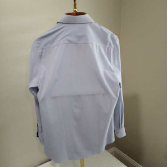 TOM BAINE SLIM FIT PERFORMANCE SHIRT BLUE MENS SIZE XL - Picture 8 of 10